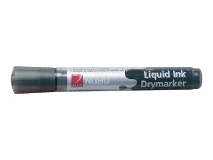 Popisovač NOBO 3-in-1 LIQUID INK, černý